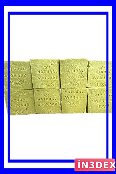 İN3DEX Special Made Avocado Soap 8 Pack with Natural Ingredients