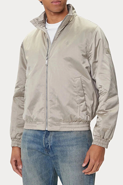 Calvin Klein LS PADDED HARRINGTON JACKET Bej Erkek Ceket