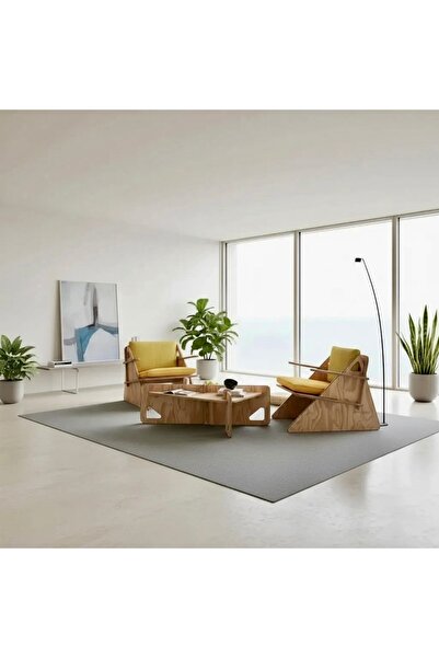 PRAKTURA CRAFT Ahşap Çay Seti Koltuk Takımı 2 Berjer 1 Sehpa 2+1