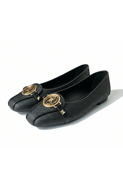 TopukkTrend Kadın Babet Tokalı Deri Babet | Ortopedik Taban, Konforlu ve Şık ...