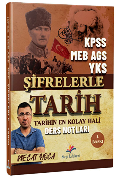 Anla Kazan Yayınları Dizgi Kitap KPSS MEB-AGS YKS TYT AYT Şifrelerle Tarih De...