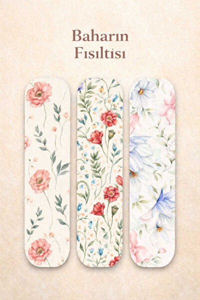 Hobbi Tasarım Set obeleživača "Šapat proleća"