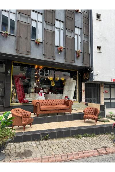3A Mobilya AMSTERDAM CHESTERFİELD TAKIMI