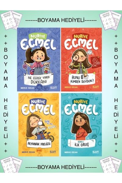 Timaş Yayınları Boyamalı (4Ktp) Nuriye Ecmel Ne Gerek Vardı Dükkanı Bunu Kimd...