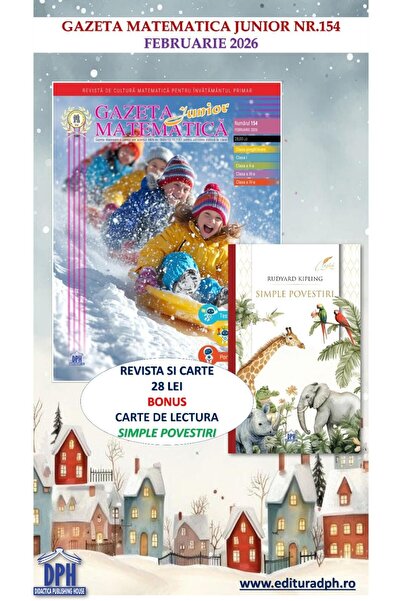Editura Didactica Publishing House Junior Mathematics Gazette No. 154, Februa...