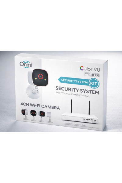 APRONX BS420 4 Kanal Nvr + 3Mp 4 Kamera Full Color Mik. Wifi Set