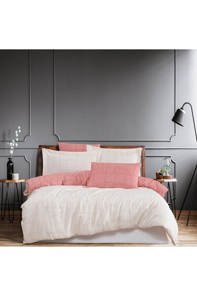 Class Home Collection Luxury satin bed linen 6 pieces, Class Home Collection,...