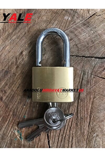 Yale PİRİNÇ ASMA KİLİT 40MM PASLANMAZ ÇELİK ASMA KİLİT