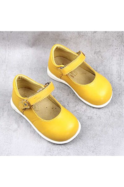 tino Pantofi usori , de copii , din piele naturala PRIMII PASI 7186-MUSTAR