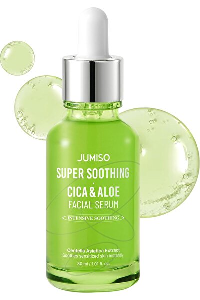 Jumiso سيروم الوجه فائق التهدئة بخلاصة السيكا والصبار، بحجم 1.01 أونصة سائلة