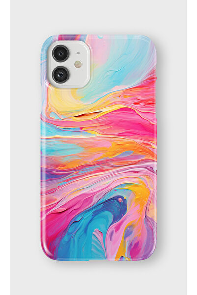 lelia حافظة هاتف شفافة مطبوعة متوافقة مع iPhone 11 |   مجموعة منتجات باستيل ب...