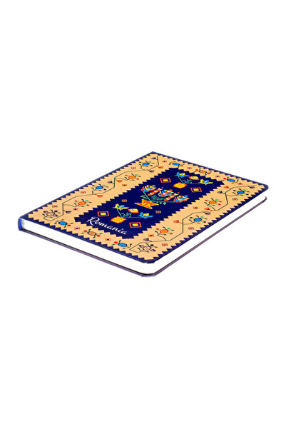 Magnetella Agenda nedatata, Covor oltenesc, foi albe, 13,8 x 19,6 cm, 144 pg, MB270 B4