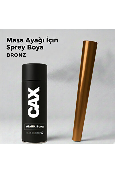 caxcolors CAX COLORS Masa Ayağı Mobilya Sprey Boya 400ml - Metal Ahşap Plasti...