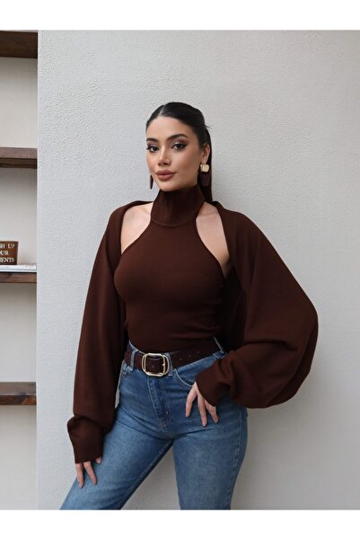 ESRAHELVACI Bolero Detailed Knitwear Set