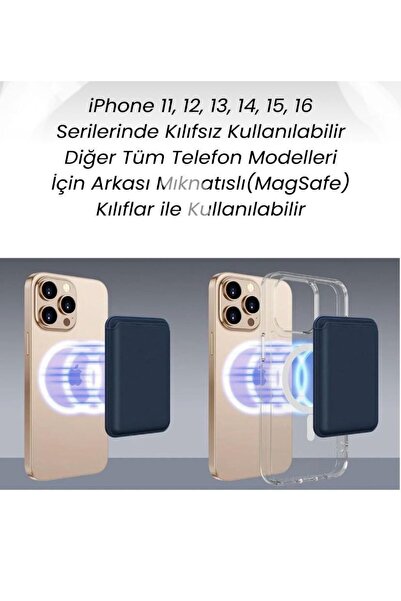 KaffCase iPhone 11 12 13 14 15 16 17 Plus Pro Max Card Holder Magnetic Leather Magsafe Wallet Back Card Holder