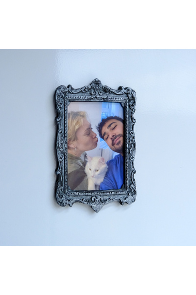 minshu.co Mini Vintage Çerçeve, Magnet Çerçeve, Fotoğraflı Buzdolabı Süsü, He...