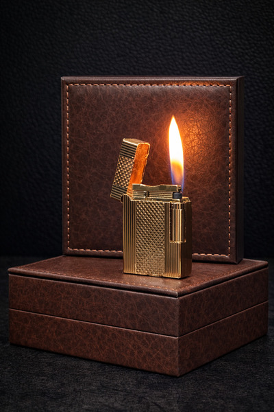 PROMISE Kabartmalı Metal Yüzeyli Premium Lüks Çakmak Şık Tasarım Üst Düzey Ka...