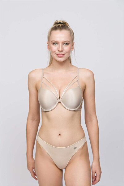 OBJE Kadın Ten İz Yapmayan Lazer Kesim Külot