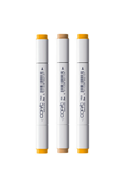 Copic CLASSIC DESIGNER COLLECTION SET 3 LU DESERT SAND TINTS