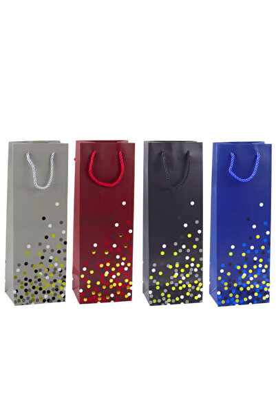 Three top online Wine Bottle Gift Bag Polka Dots