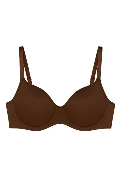 OBJE Women's Brown Non-Padded Bra