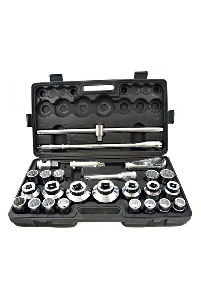 GEKO TRUSA TUBULARE BIHEXAGONALE 3/4'' 1'' CU CLICHET 21-65MM 26 PIESE