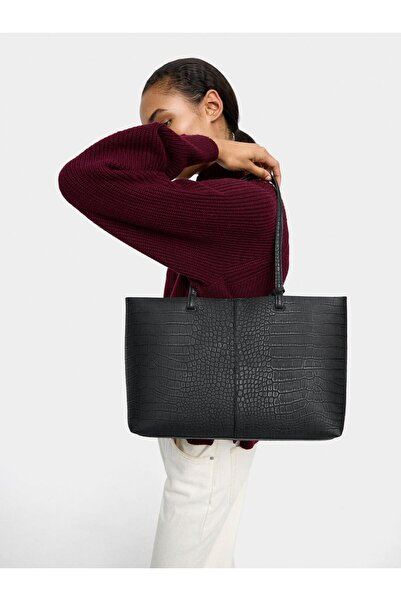 PARFOIS Hayvan Desenli Shopper Çanta