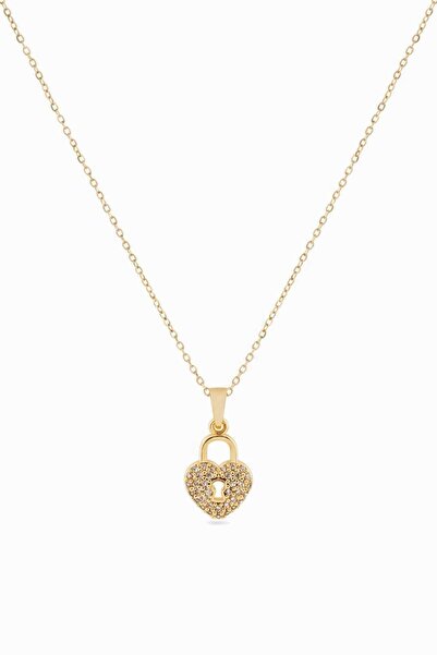 lindamina قلادة من الفولاذ بتصميم قلب مرصع بالأحجار