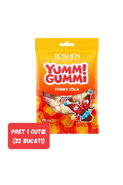Roshen SET 22 PIECES Yummi Gummi Funny Cola 70g