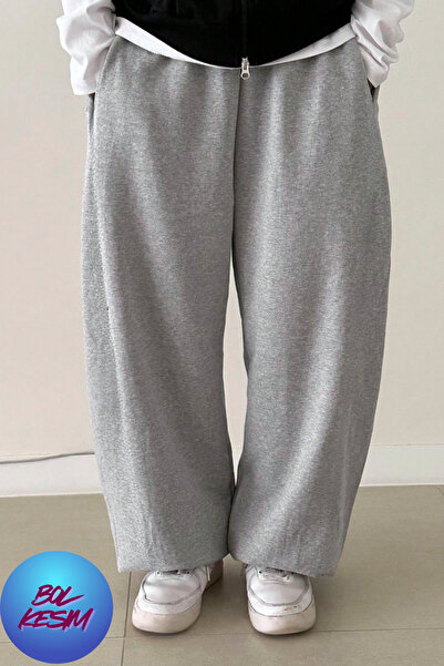 BSBSPOR Günlük Rahat Yazlık Eşofman Altı Hem Düz Hem Jogger Paça