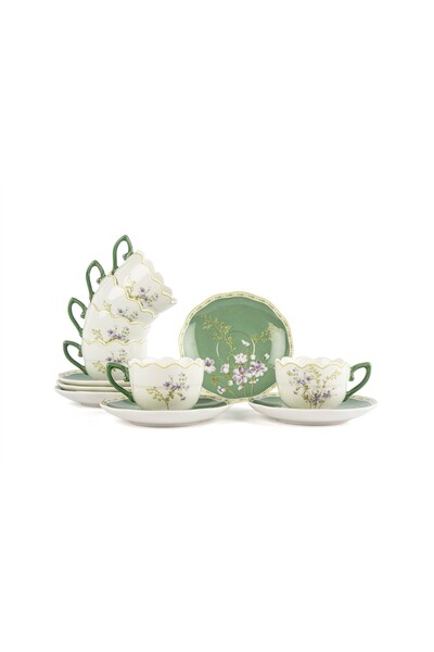 Mikasa Moor Mist 6-Person Coffee Cup Set 90Cc