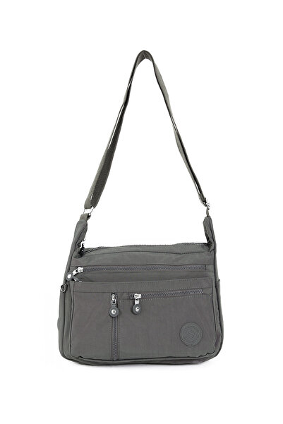 Sanmorris 3056 Women's Medium Size 7-Compartment Water Resistant Crinkle Fabr...