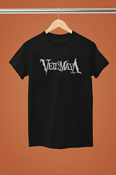 MAGORS تي شيرت VEIL OF MAYA THE ROCK BAND مطبوع من القطن بأكمام قصيرة وقصة عادية