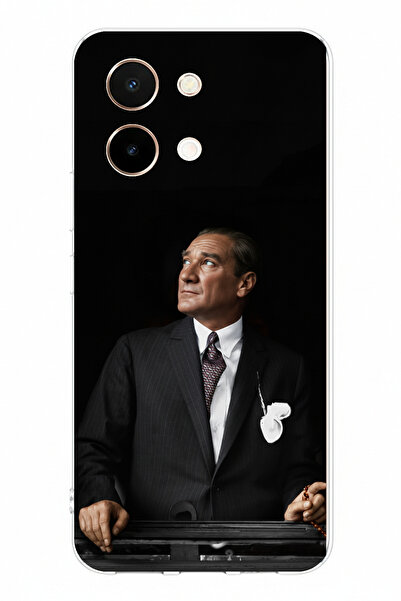 TechTree حافظة سيليكون مطبوعة من السيليكون متوافقة مع هاتف Vivo Y28 من Ufka م...