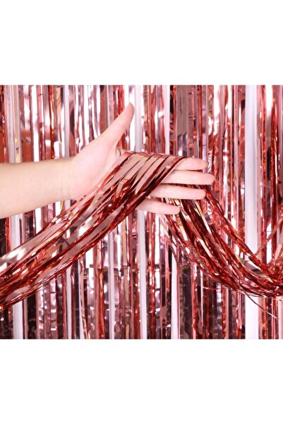 naque Rose Gold Tassel Door Curtain - Party, Bachelorette, Birthday 1X2 m