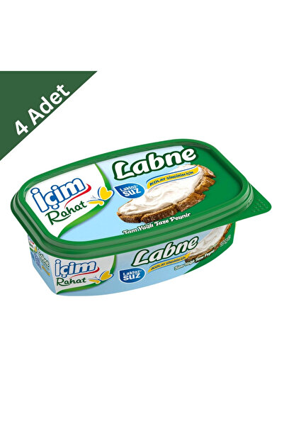 İçim Laktozsuz Labne 180 gr x 4 Adet - Hafif ve Kremsi Lezzet