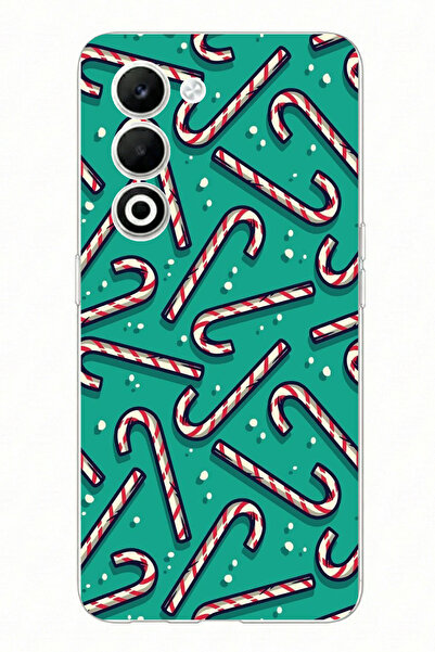 TechTree حافظة سيليكون متوافقة مع OPPO A5 4G مطبوعة بتصميم عيد الميلاد على شك...