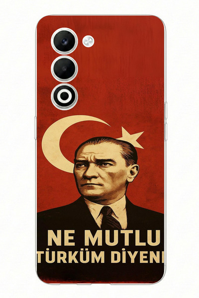 TechTree Oppo A5 4g Compatible What a Happy Turkey Flag Ataturk Printed Silic...