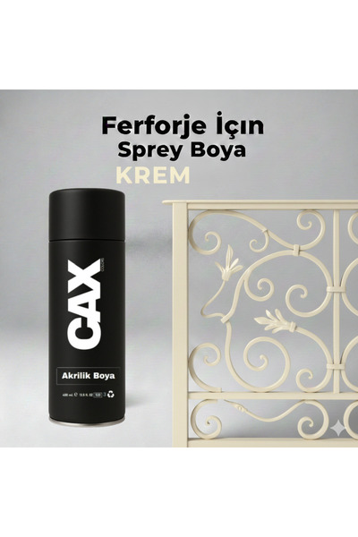 caxcolors CAX Akrilik Sprey Boya 400ml - Ferforje, Metal ve Mobilya Yenileme ...
