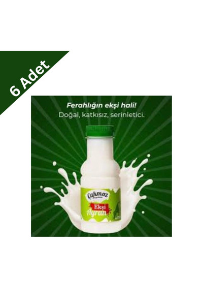 Araz et Çakmaz Ekşi Ayran 275 ml x 6 Adet