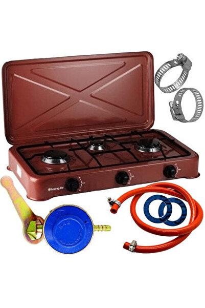 Ocean 3-Burner Gas Stove Package