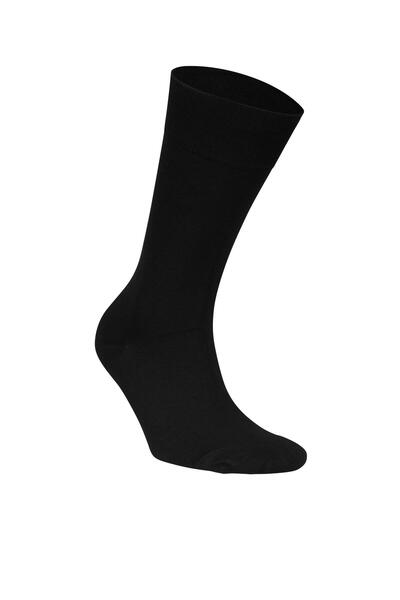 OBJE Men's Black Modal Socks