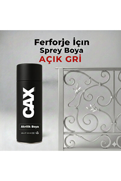 caxcolors CAX Akrilik Sprey Boya 400ml - Ferforje, Metal ve Mobilya Yenileme ...