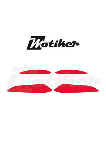 Motiker Bajaj Pulsar RS200 Gündüz Ledi Şeffaf Sticker Modeli