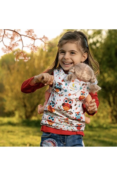 HappyVk Marsupiu Papusa - Model bufniță