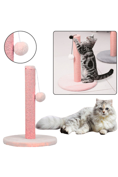 Three top online Cat Scratching Post Tower Pink 40 cm x 30 cm