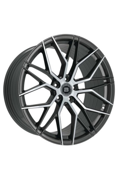 butzi Set de 4 jante din aliaj FURA Shiny Gun Metal 20x8,5, 5x112, ET45, 73,1
