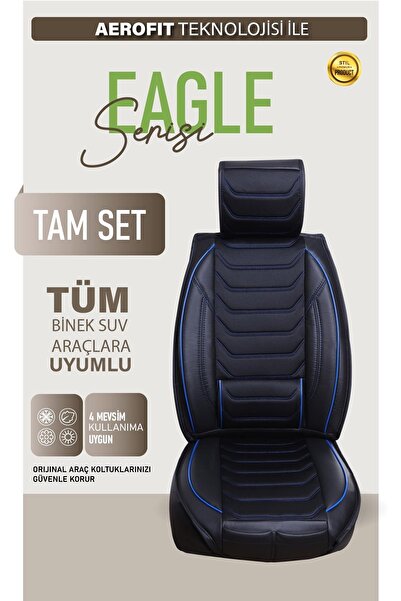 ACKSTORE غطاء مقعد سيارة أوبل كورسا بي متوافق مع السيارة، مصنوع من الجلد نصف ...