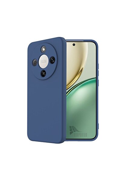 HANPORIUM حافظة سيليكون متوافقة مع هاتف Honor Magic 8 Lite - غطاء مرن بلون با...