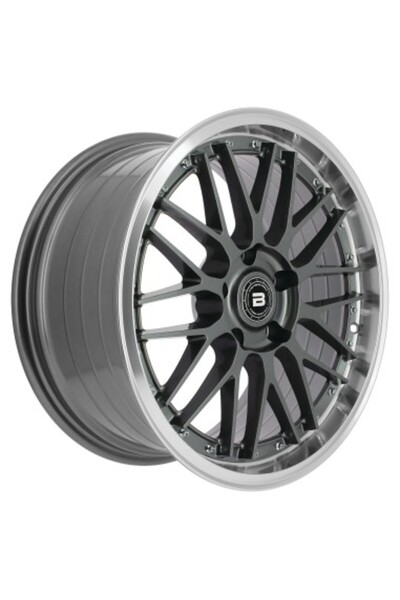 butzi Set of 4 alloy wheels NEPTUNE Powder Grey, 19x9.5, 5x120